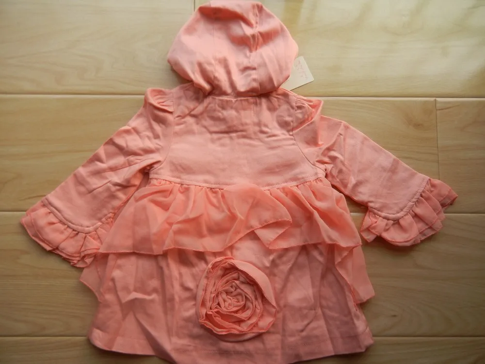 Плащ для маленьких девочек 4 лет 1 предмет весенне-осенние куртки с длинными