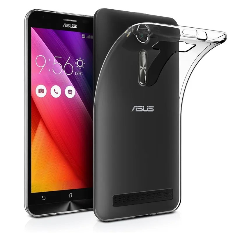 Мягкая прозрачная задняя крышка из ТПУ чехол для телефона Asus Zenfone 2 Laser ZE550KL ZE ZE550 550