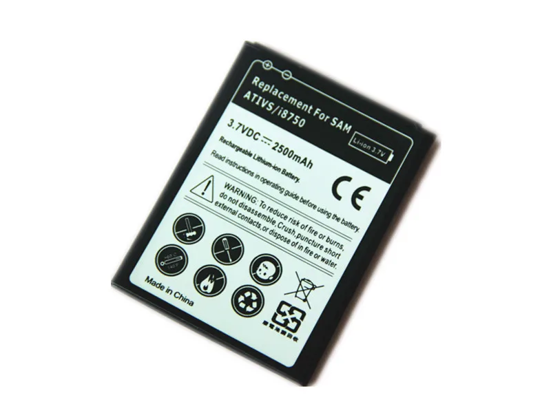 

i8750 Ativ S EB-L1M1NLU Battery Replacement For Samsung Phone ATIV S GT-i8750 i8790 i8370 2500mAh Original Quality Batteries