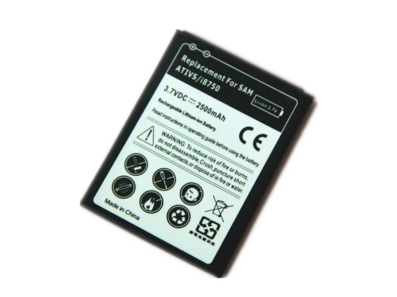I8750 Ativ S EB L1M1NLU Замена аккумулятора для Samsung Phone ATIV GT i8750 i8790 i8370 2500 мАч Оригинальные