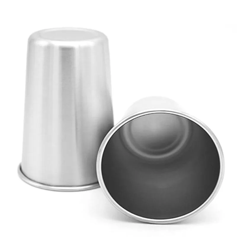 Чашка OBR 8 унций из нержавеющей стали чашка для кофе чая и кружка пивная вина