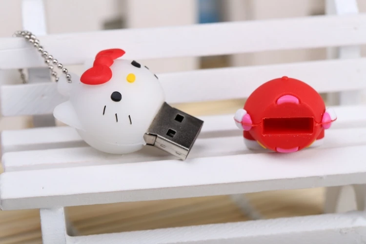 hello cat usb flash drive 32gb pen 64gb kitty pendrive 4gb u disk 8gb 16gb cartoon card hot sale Memory stick | Компьютеры и офис