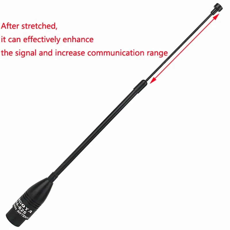 Рация антенна мягкая модель для Yaesu RETEVIS RT2 BAOFENG TYT радиостанции|walkie talkie|walkie talkie
