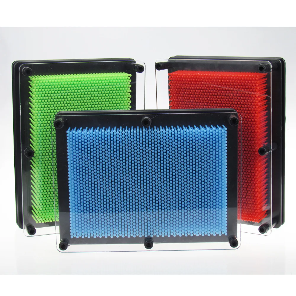 

L size(15*20*3.5cm)DIY 3d pinart sculpture Frame Image Captor Pin Point Art Impressions Classic Gadget Artist Fun Toy