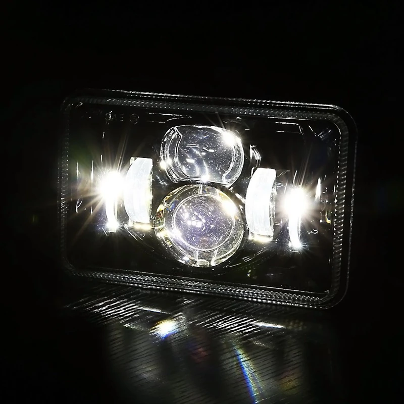 4x6 дюймовые светодиодные фары H4 Plug H4651 H4652 H4656 H4666 H6545 проектор для фонарей с