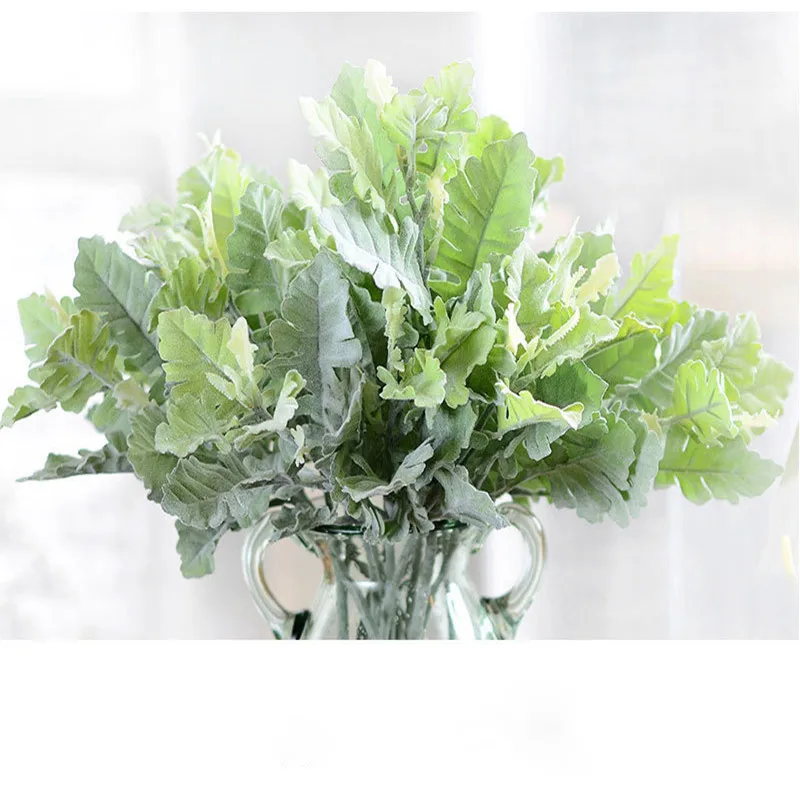 Искусственное зеленое растение ангиоспермаэ JAROWN искусственное декоративное для