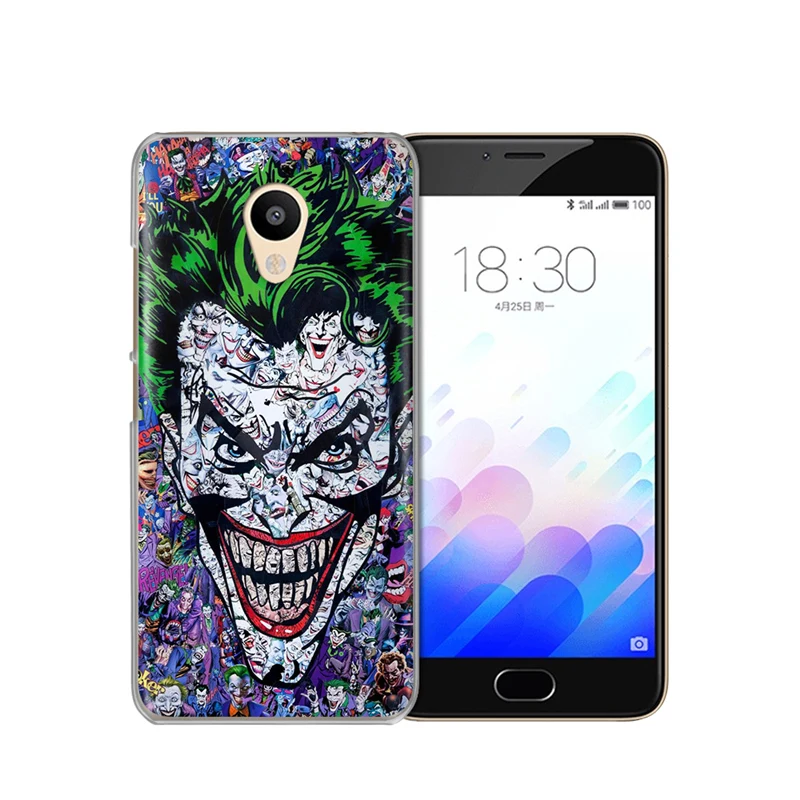 Для Meizu M3S M3 Note M5 M5S M5C M6 U10 U20 Pro 6 16th чехол Joker cover funda etui don't touch my Flamingo Spiderman phone |