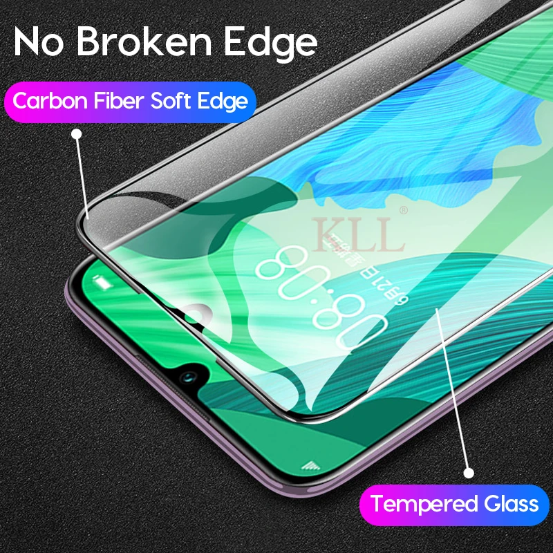 3D мягкий край Полное покрытие из закаленного стекла для huawei Nova 5 P10 P9 G8 G7 Nova 2 Plus Honor 8 V9 V8 9 H протектор экрана из углеродного волокна