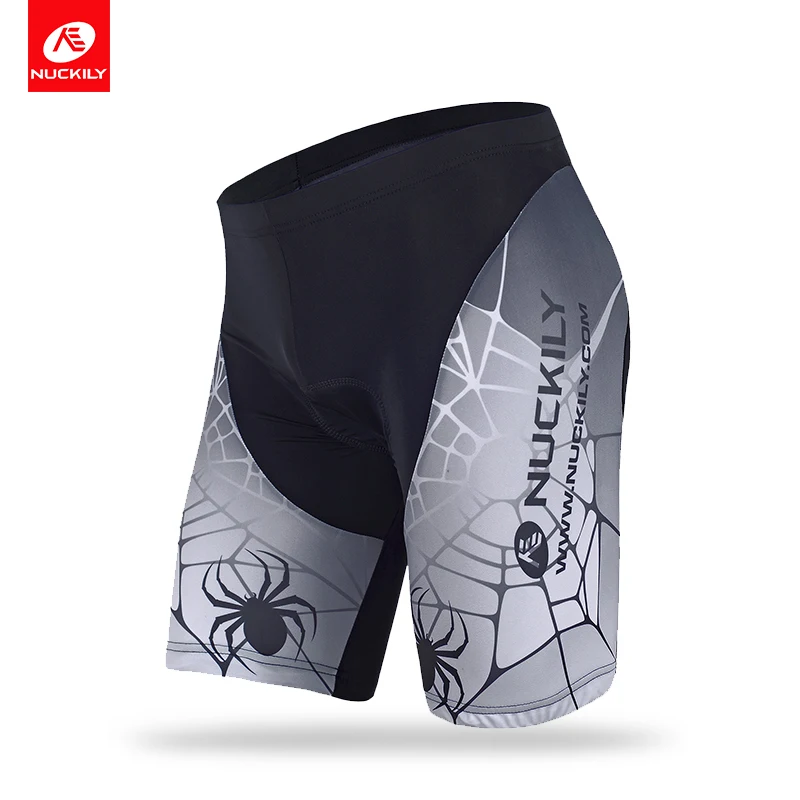 NUCKILY летние велосипедные шорты с сеткой пауком быстросохнущая Спортивная одежда