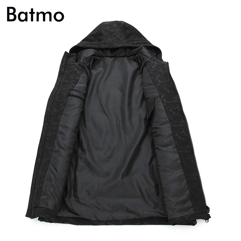 Batmo 2017 новое поступление зимняя высококачественная Теплая мужская Камуфляжная