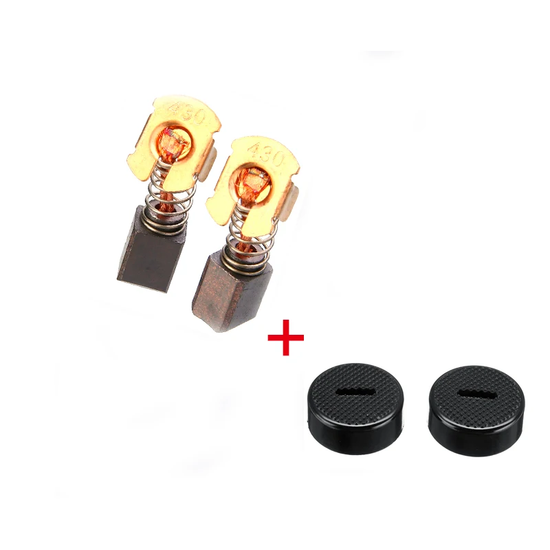 Brush and cap Держатель углеродной счетки для MAKITA CB-430 430 GA400 638921-2 638448-2 BGA450 BGA452 DGA452 BGD800 BJS160 BJS161 BGA402 DGA452REF - Цвет: Brush and cap