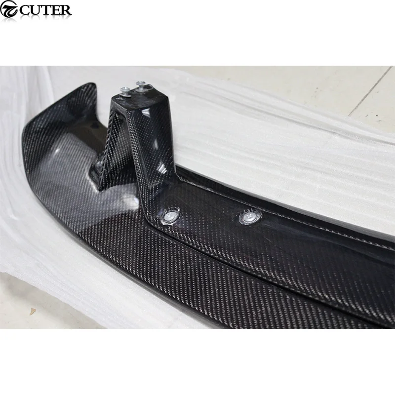 Универсальный седан из углеродного волокна TTS стиль задний багажник спойлер