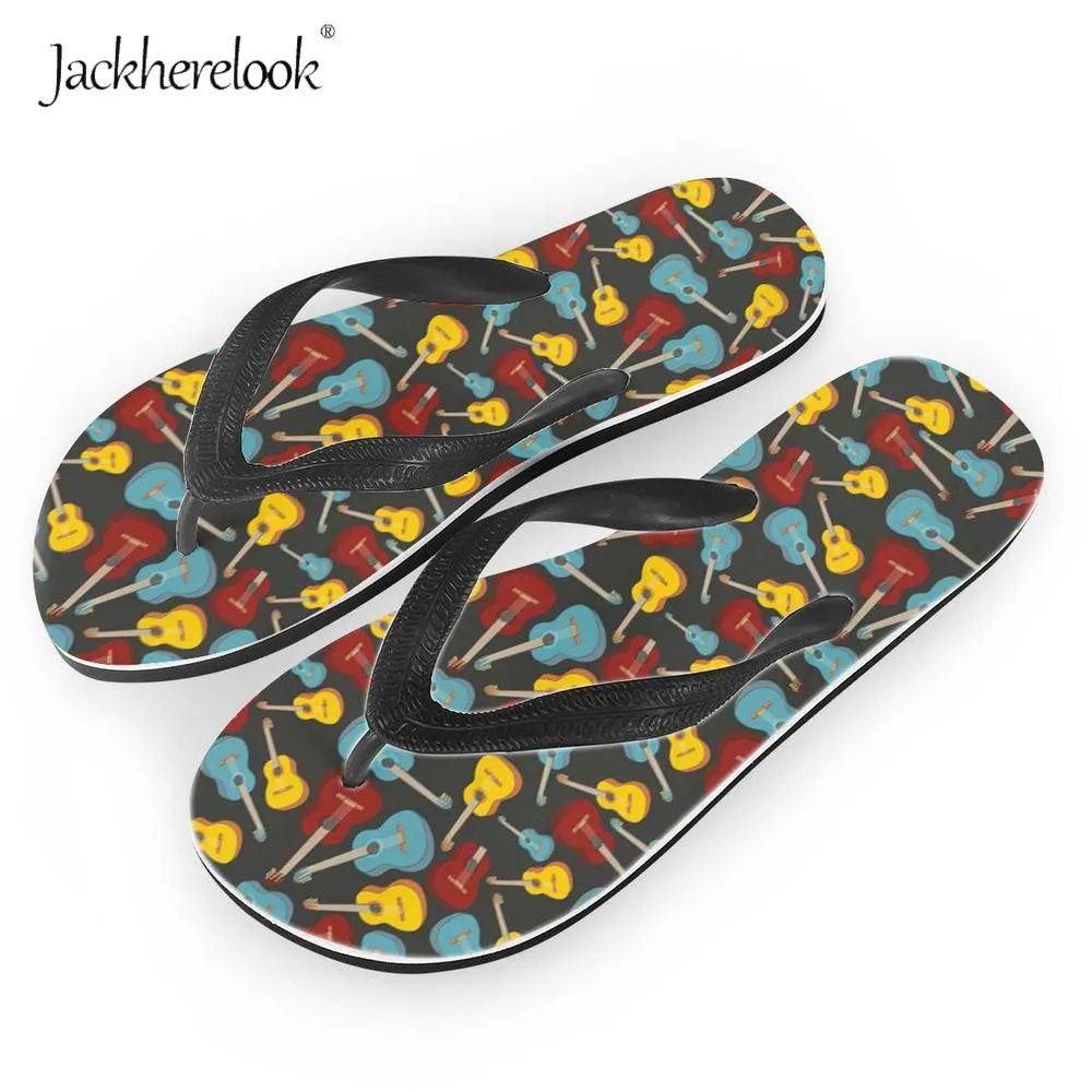 Новинка 2019 летние пляжные шлепанцы Jackherelook модные сандалии для музыкальных
