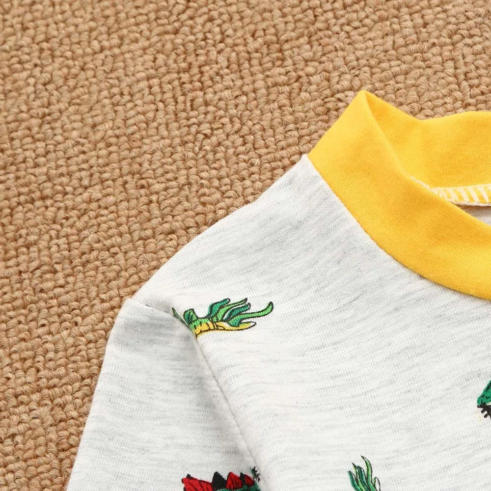 Kids Toddler Baby Girls Boys Cartoon baby girl clothes christmas Tops Pants Outfits Set Pajamas Sleepwear JAN10 | Детская одежда и
