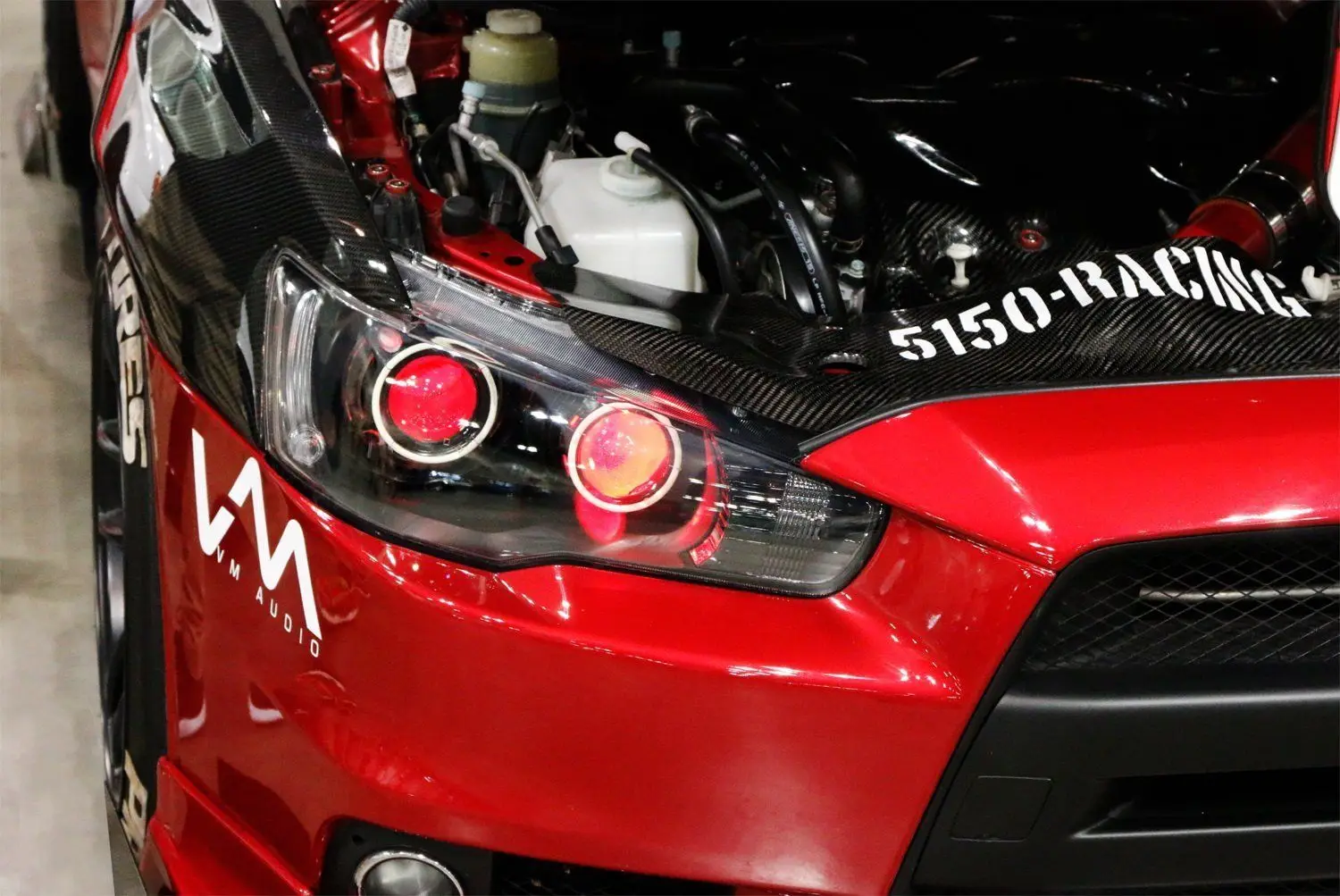 Фото Беспроводное управление RGB светодиодной подсветкой Demon Eyes для audi A1 A3 A4 A6 TT Q2 Q3 Q5 Q7 R8 S2 S3 S4 S5 S6 S8 S7 HID линзы проектора №3