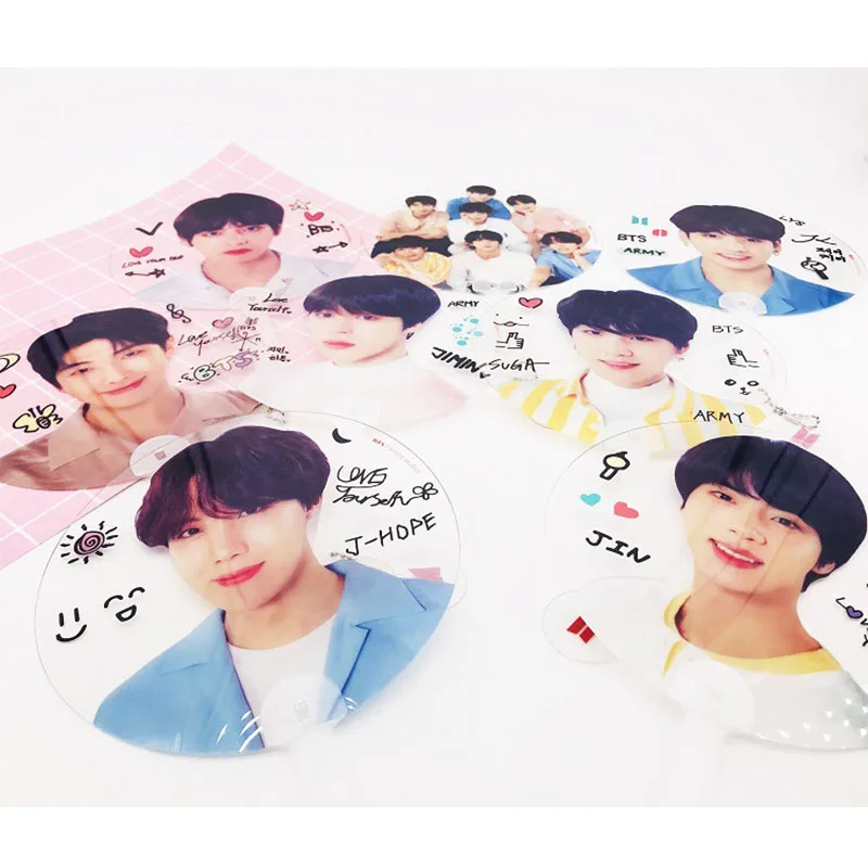 Новый Kpop Bangtan Boys BTS LOVE YOURSELF ответ официальный же полупрозрачные прозрачные