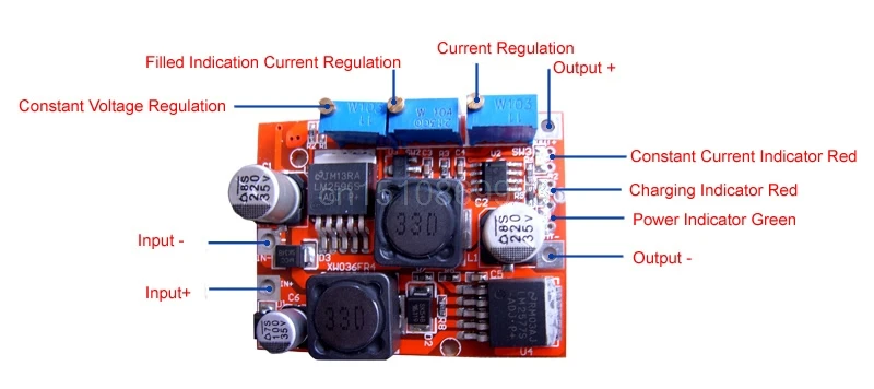 Повышающий понижающий напряжение LM2577S LM2596S DC-DC понижающий модуль преобразователя питания