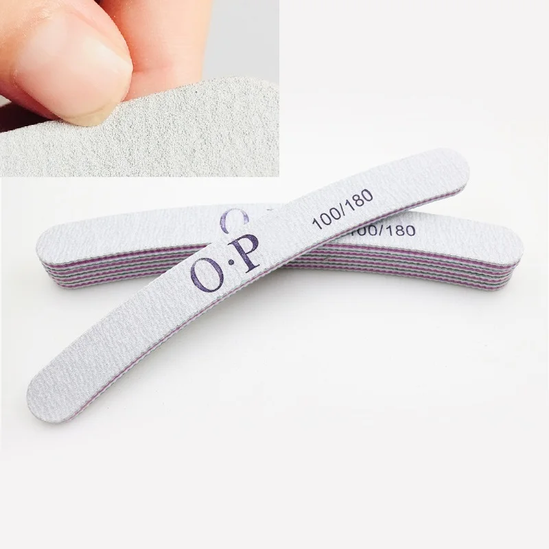 Бренд 5 шт./Лот пилки для ногтей брикет педикюра маникюра профессиональные гель