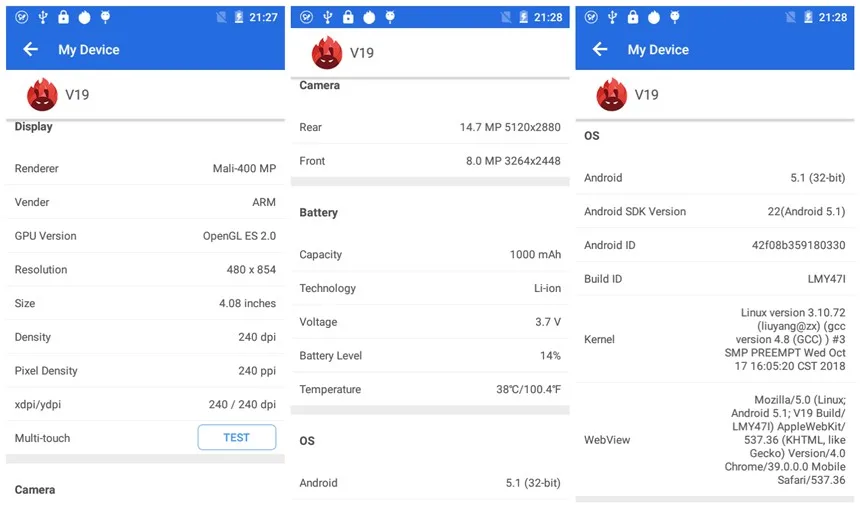 Guophone V19 3g смартфон 4,5 дюймов Android 5,1 IP68 водонепроницаемый пылезащитный и ударопрочный MTK6580 четырехъядерный процессор 2 Гб ram 16 Гб rom