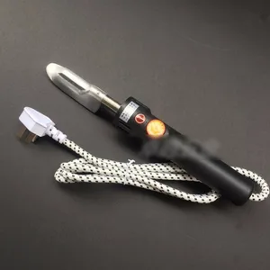 220V 150W 50-350C градусов Регулируемый мини электрический утюг для кожаной одежды 87 мм x 27 мм