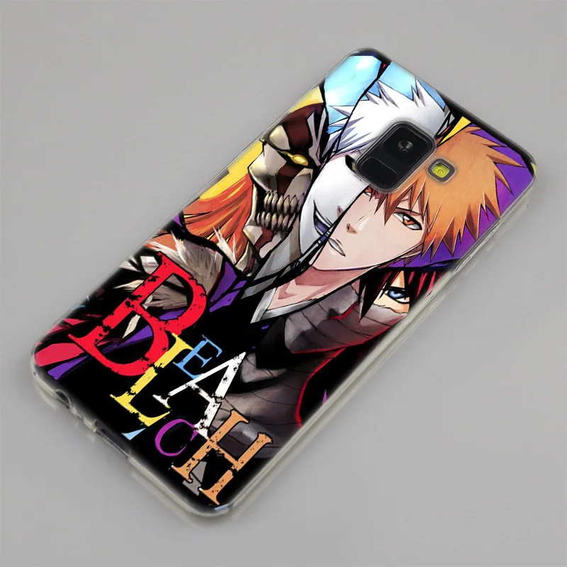Горячая аниме Bleach Ичиго силиконовый чехол для Samsung Galaxy A50 A30 A10 A40 A6 A8 плюс A20 E A5 A7 2018