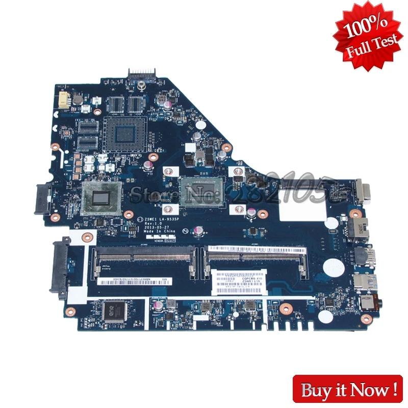 Материнская плата NOKOTION Z5WE1 LA 9535P для ноутбука Acer aspire E1 570 NV570P материнская NBMEP11001 SR0N9