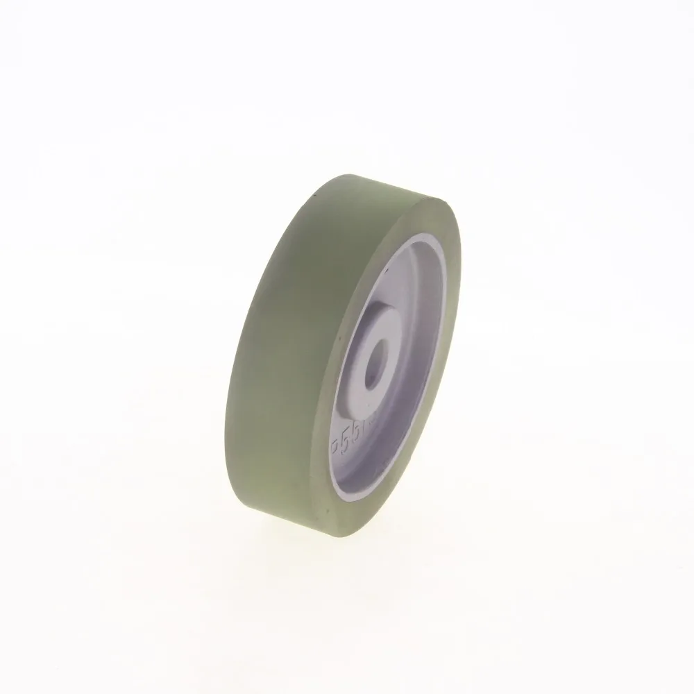 Double Needle P5515 Rubber Wheel size 55MM*15MM hole Is 8MM | Дом и сад