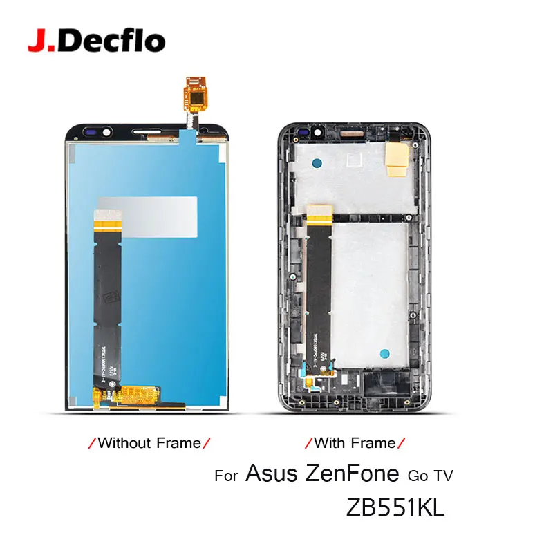 Для Asus ZenFone Go ТВ ZB551KL X013D X013DB X013DC полный ЖК дисплей Дисплей Сенсорный экран