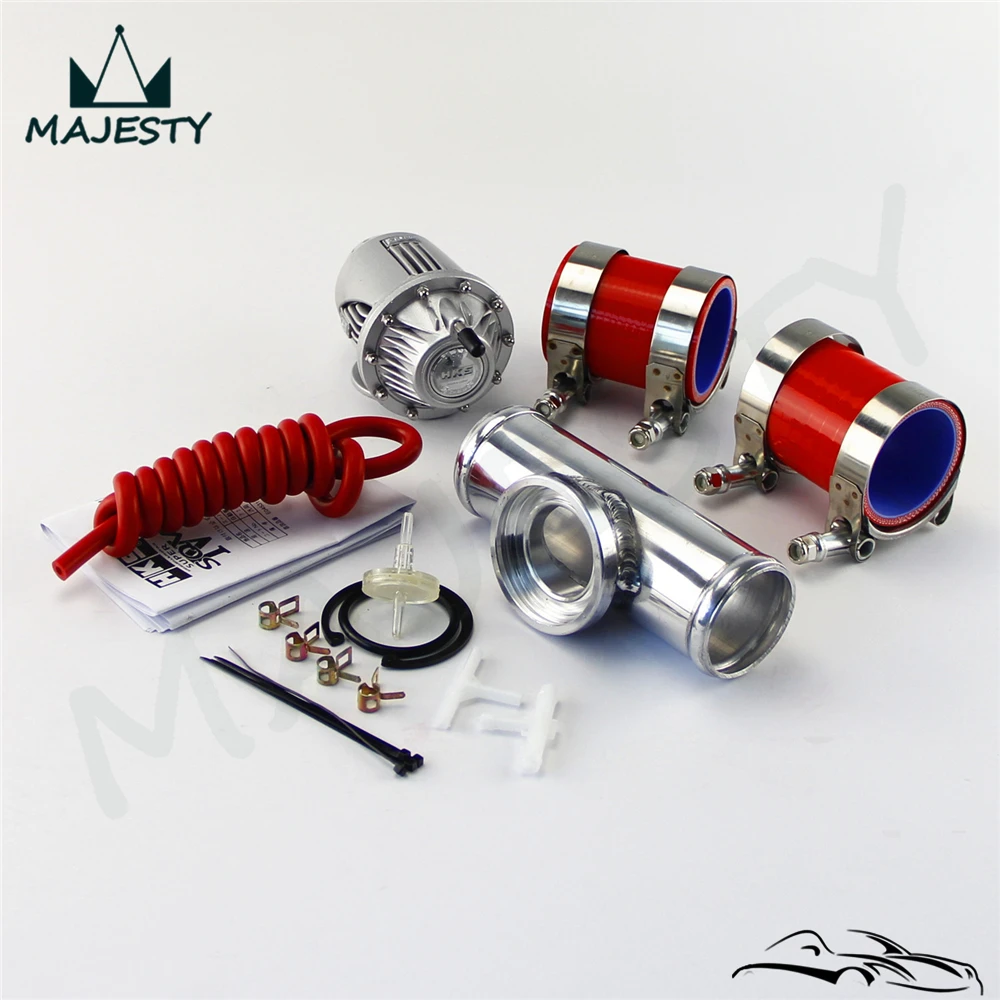 SQV выдувной клапан BOV IV 4 + 3 дюйма фланцевая труба силиконовый шланг комплект