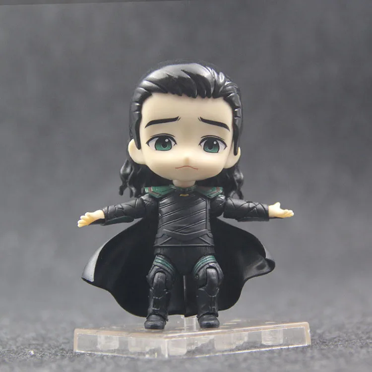 Nendoroid Мстители Бесконечность войны Железный человек Mark 50 Локи Капитан Америка фигурка