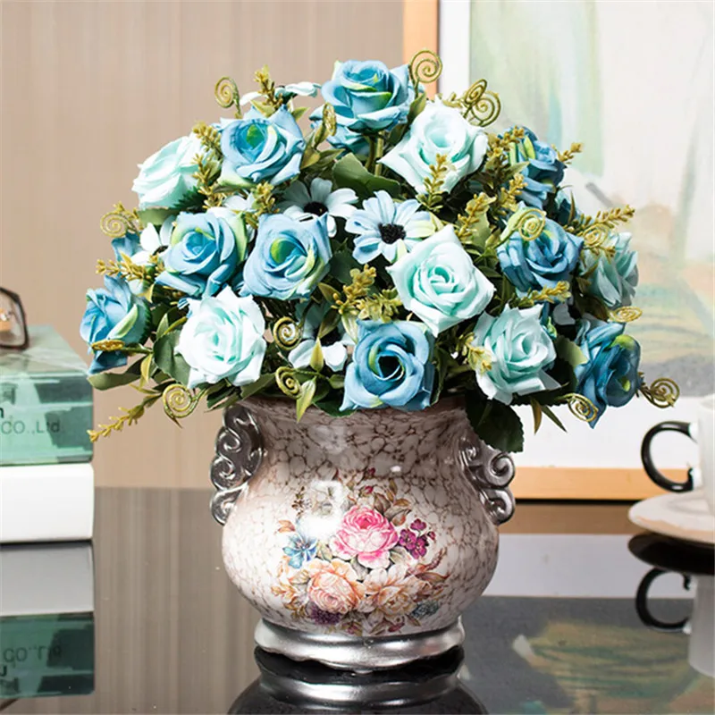 TXMON имитация сухих цветов в европейском стиле украшение для дома гостиной