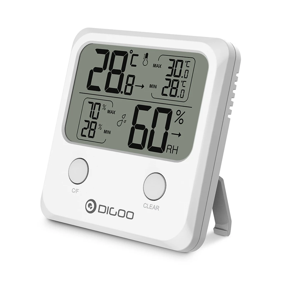 DIGOO DG TH1170 ЖК дисплей компактный цифровой термометр гигрометр датчик температуры