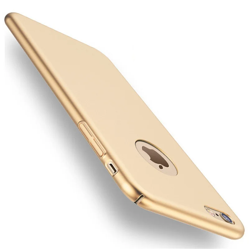 Роскошный модный чехол жесткий матовый Чехлы для iPhone 6 6s Plus 7 360 из PC с полным