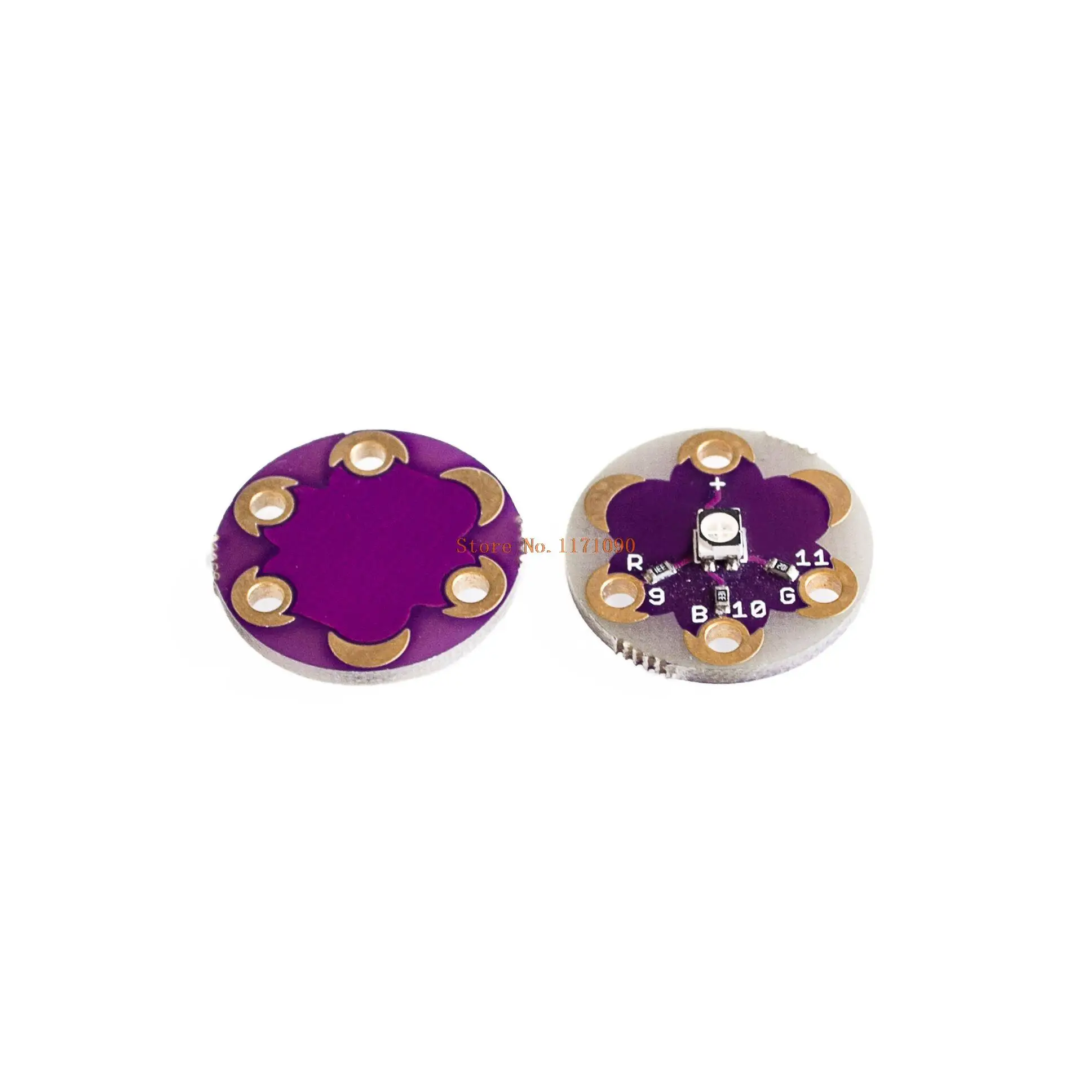 10 шт. LilyPad Tri-Color СВЕТОДИОДНЫЙ модуль RGB для arduino светодиодный трехцветный умная