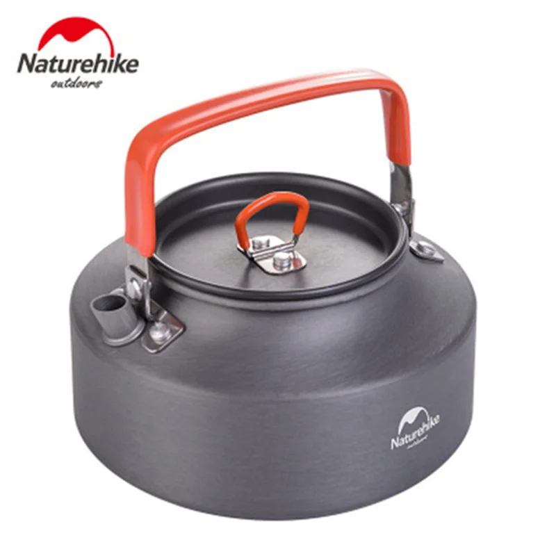 Naturehike походная посуда 1.1L 1.6L портативный чайник для воды кемпинг Пикник Посуда