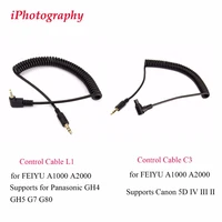 control cable l1 for feiyu a1000 a2000 supports for panasonic gh4 gh5cable c3 for feiyu a1000 a2000 supports canon 5d iv iii ii