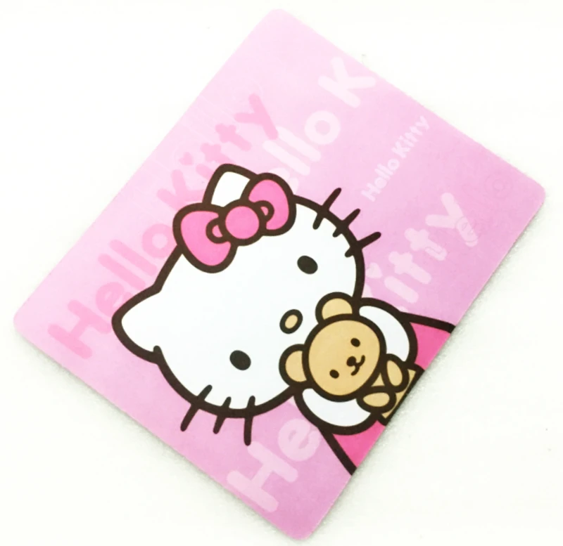 GIAUSA Hello Kitty милый прочный коврик для мыши ноутбука Тонкий маленький размер