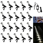 Водонепроницаемые светодиодные светильники для сада и двора, 20 шт.лот, 26 мм, 12 В, низкое напряжение, IP65