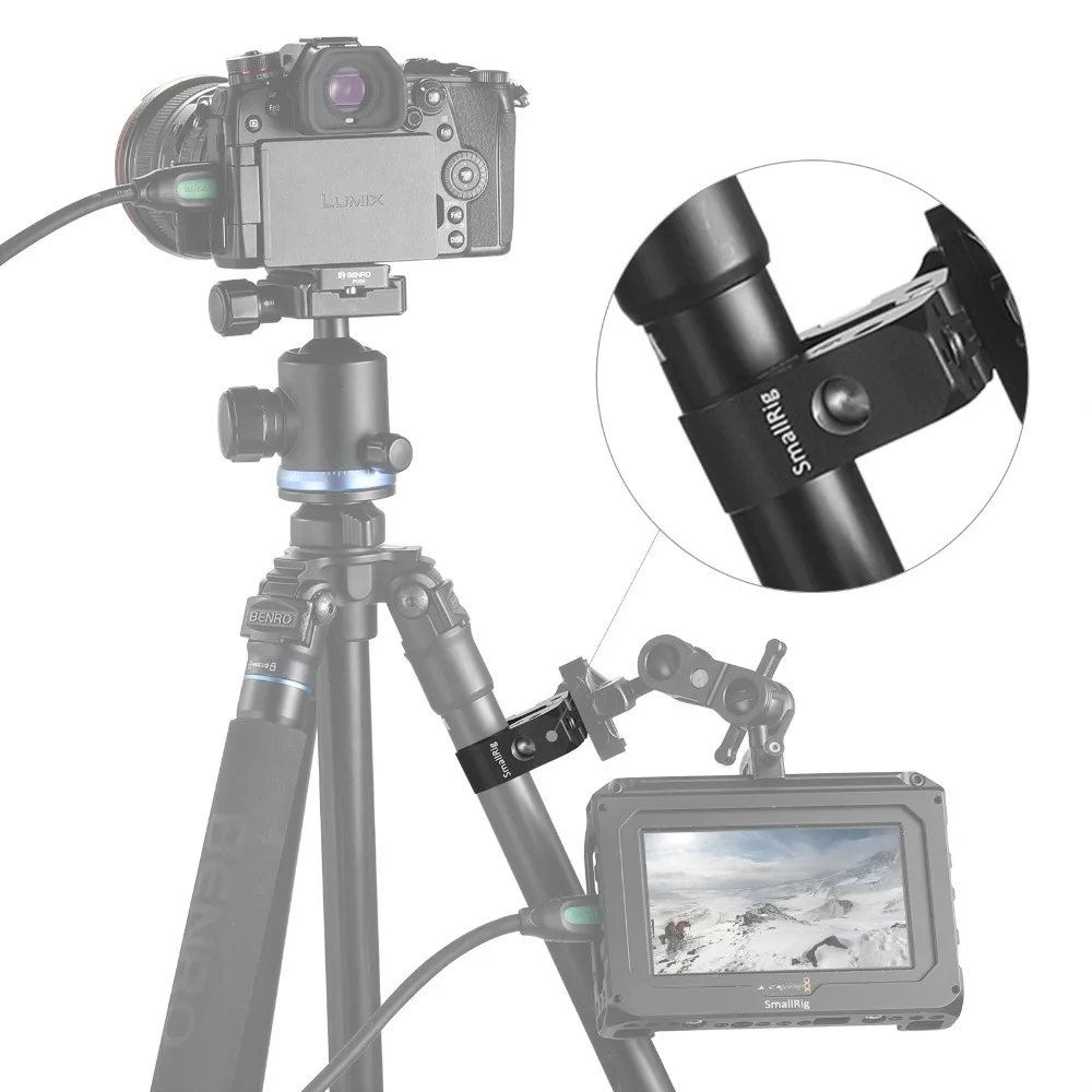 Быстросъемный зажим SmallRig для камеры супер с резьбой 1/4 Arri расположение отверстий