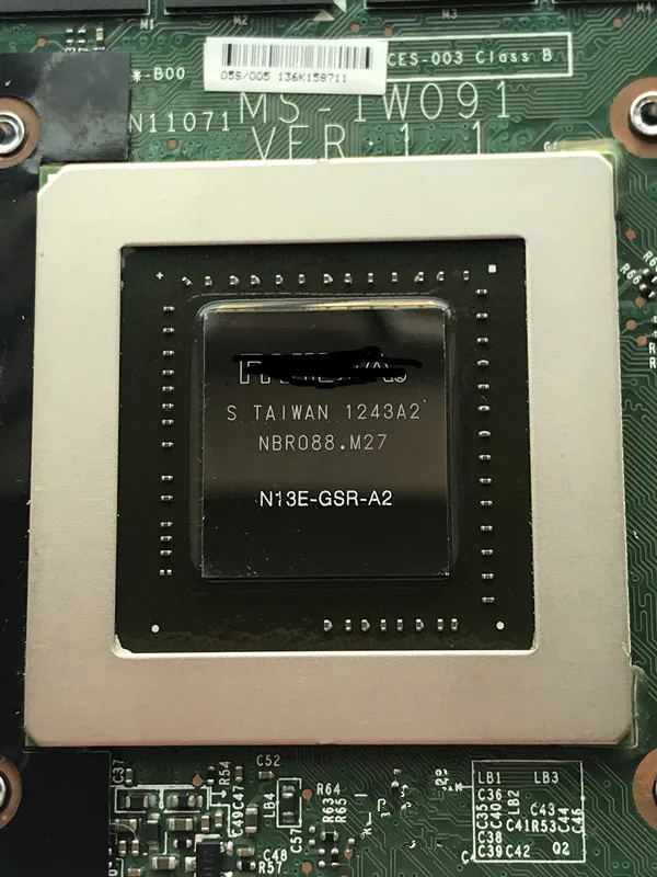 GTX675MX GTX 675MX Видео Vga Графическая карта памяти 2 Гб для GT683 GT70 GT60 | Компьютеры и офис