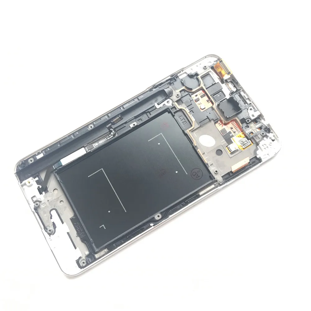 Супер ЖК-дисплей протестированный рабочий сенсорный экран в сборе для samsung Galaxy Note 3 III N9005 Белый/Черный