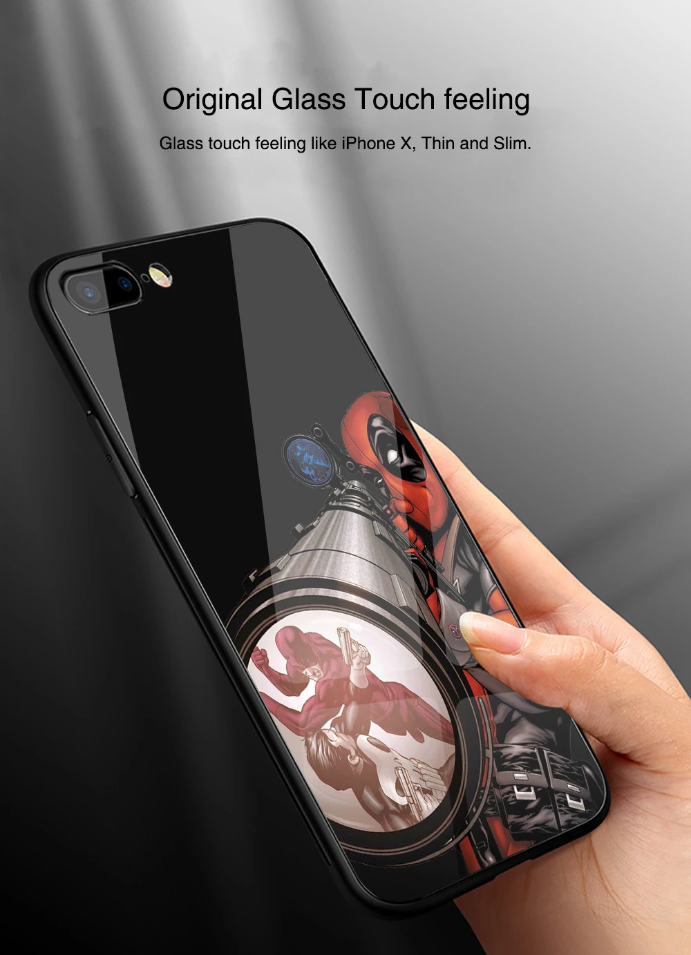 Чехол Finder чехол для iPhone 8 Plus стекло Hark задняя крышка Дэдпул XS чехол для iPhone 6 6s 7 8 Plus XS Max XR X 11 pro max
