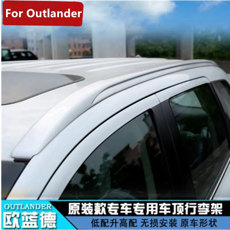 Для Mitsubishi Outlander 2013 2019 6 шт./компл. багажа Багажник на крыше багажник крышу