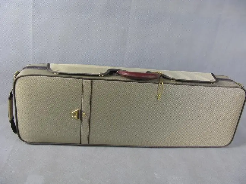 1 шт. значительный Деревянный чехол для скрипки оливкового цвета 4/4 с 4