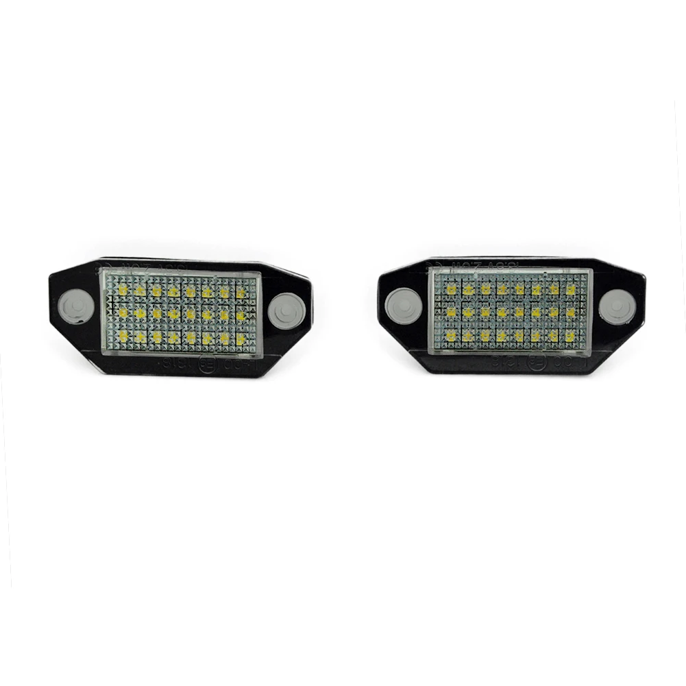 Заводские продажи 2 шт 24SMD без ошибок светодиодный светильник номерного знака для