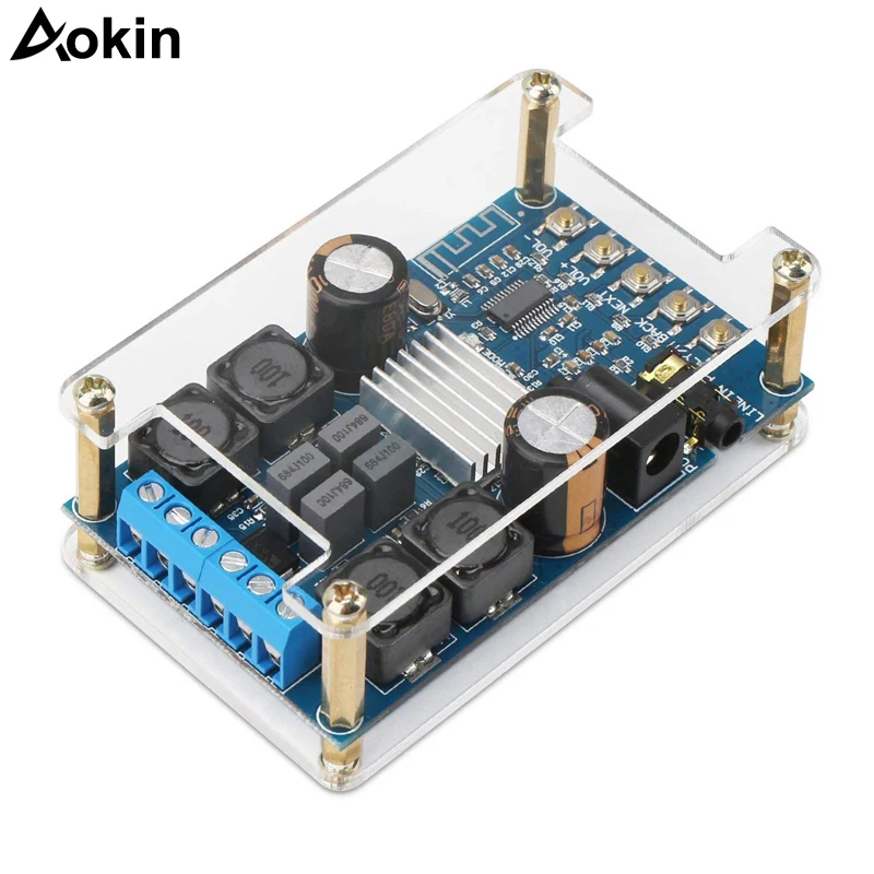 TPA3116 Bluetooth усилитель плата цифровой беспроводной аудио наушников 2 канала 50 Вт + с