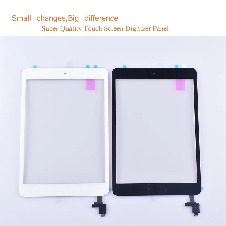 10 шт./лот оригинальный для Apple Mini 1 сенсорный экран дигитайзер панель ipad A1455 A1454 A1432