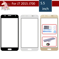touchscreen for samsung galaxy j7 2015 j700 j700f j700fn j700m j700h sm j700f touch screen front panel glass lens outer lcd