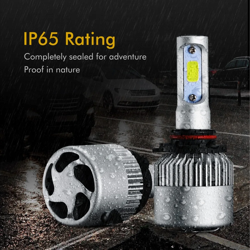 Oslamp 9005 9006 светодиодные лампы для фар 72 Вт 8000lm Автомобильные фары 12 В GMC Danali Envoy Pickup