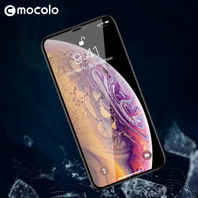 Защитная пленка Mocolo 3D для iPhone XS изогнутая экрана Max|Защитные стёкла и плёнки